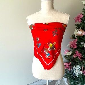 Beautiful Swiss print scarf
